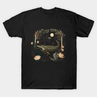 Crocodile in the river T-Shirt